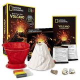 National Geographic Volcano Science Kit - Build an Erupting Volcano with this Volcano Kit for Kids Multiple Eruption Experiments to Try Great for Science Projects