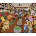 SUNSOUT INC - The Shop Keeper - 300 pc Jigsaw Puzzle by Artist: Don Engler - Finished Size 18 x 24 - MPN# 60338