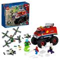 LEGO Marvel Spider-Man: Spider-Man s Monster Truck vs. Mysterio 76174; Cool Construction Toy (439 Pieces)
