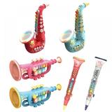 Mini Saxophone Educational Toys Musical Instrument Toy For Toddler Girls