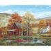 White Mountain Puzzles Friends in Autumn - 1000 Piece Jigsaw Puzzle