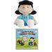 KOHLS CARE Peanut Plush Characters Charlie Brown Lucy Snoopy Book and Plush Set Bundle (Lucy & Football Book)