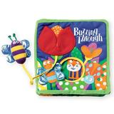 Manhattan Toy Soft Activity Book with Tethered Toy Buzzing Through