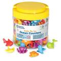 Learning Resources Under the Sea Ocean Counters - 72 Pieces Boys and Girls Ages 3+ Toddler Learning Toys