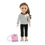 Emily Rose 14.5 Inch Doll Clothes 3 Piece Back To School 14 inch Doll Outfit Includes Doll Back Pack