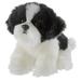 Bearington Black & White Dog 13 Inch Dog Stuffed Animals - Shih Tzu Stuffed Animal - Stuffed Dogs That Look Real Shitzu Puppy