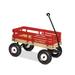 Radio Flyer All-Terrain Wood Cargo Wagon Air Tires Red