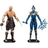 McFarlane Mortal Kombat Series 3 Baraka & Kitana Set of 2 Action Figures