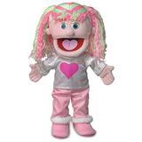 14 Kimmie Pink Girl Hand Puppet