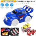 LNKOO LED Light Car Toys with Universal Rotation Wheels Electronics Flashing Lights Music Sound Car Play Vehicles Toys For Children Boys Kids Gift - 3 to 12 Years