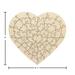 Leisure Arts Wood Puzzle Small Heart 55 pieces 5.5 x 5.25 Blank Puzzles Make Your Own puzzle Blank Puzzle Pieces Blank Wooden Puzzles DIY Jigsaw Puzzles blank puzzles to draw on