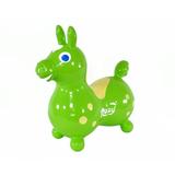 GYMNIC - Rody Bounce Horse Hopping Ride on Horse for Toddler Inflatable Horse Bouncy Animals for Toddlers and Children Outdoor Toys Lime Green