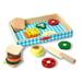 Melissa & Doug Playtime Produce Fruits Play Food Set With Crate (9 pcs)