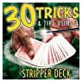 Magic Makers 30 Tricks & Tips with a Stripper Deck DVD Includes Special Tapered Deck