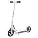 Razor A5 DLX Folding Kick Scooter - Silver 8 Large Wheels Anti-Rattle for Child Teen Adult