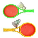 SANWOOD Children Badminton Racket Set Portable Badminton Rackets Ball Set Family Youth Children Sports Leisure Toy