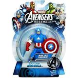 Marvel Avengers Avengers Assemble Captain America Action Figure [Battle Shield]