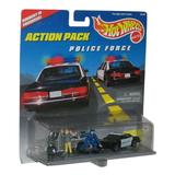 Hot Wheels Police Force Robbery In Progress (1996) Toy Figure Mattel Action Pack