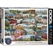 United Kingdom Globetrotter 1000-Piece Puzzle