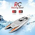 CACAGOO RC Boats for Kids Adult 25KM/H High Speed Racing Boat 2 Channels Remote Control Boats for Pools Racing Boat