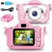 Kids Camera 20.0MP Digital Dual Camera Rechargeable Kids Selfie Camera with 2.0 Inch IPS Screen 32GB Micro SD Card Included Video Camera Camcorder for 3-12 Years Old Girls Boys