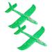 2 Pack Foam Glider Plane for kids Large Throwing Foam Plane Flight Mode Glider Plane Gifts for 3 4 5 6 7 8 Year Old Boy