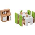 HaPe Dining Room Set Box Dollhouse Furniture 23 Pieces