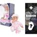 Melissa & Doug Jenna ~12 Baby Doll: Mine to Love Doll Series + 1 Free Pair of Baby Socks Bundle [48811]