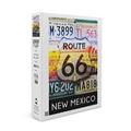 New Mexico Route 66 License Plates (1000 Piece Puzzle Size 19x27 Challenging Jigsaw Puzzle for Adults and Family Made in USA)