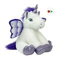 Stuffems Toy Shop Record Your Own Plush 16 inch Crystal the Unicorn - Ready 2 Love in a Few Easy Steps