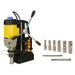 Steel Dragon ToolsÂ® MD50 Magnetic Drill Press with 7pc 1 Small HSS Annular Cutter Kit