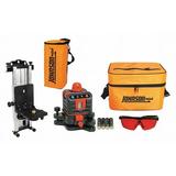 Johnson Level & Tool Rotary Laser Level Int/Ext Red 800 ft. 40-6507