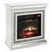 ACME Noralie Fireplace in Mirrored and Faux Diamonds
