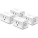 Kasa Smart Plug Smart Home Wi-Fi Outlet Works with Alexa Echo Google Home IFTTT No Hub Required Remote Control 15 Amp UL Certified 4-Pack White (HS103P4)