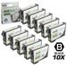 Epson Remanufactured T200XL120 (T200120) Set of 10 High Yie Black Cartridges for Expression XP-200 XP300 XP-310 XP-400 XP-410 & WorkForce WF-2520 WF-2530 WF-2540
