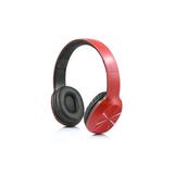 Over-the-Head Stereo Wireless Headsets for Alcatel 3V (2019) 5 A7 XL Idol 4S with Windows PLUS 12 (Red)