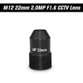 HD 2.0Megapixel Pinhole 22mm Lens CCTV MTV Board Lens M12 Mount Lens 1/2.7 Image Format Aperture F1.6 for Camera