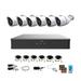 REVO Hybrid 8CH. 2TB HDD DVR Video Surveillance System 6 x 1080p Full-HD Indoor/Outdoor Fixed Lens Cameras - Remote Access Via Smart Phone Tablet PC & MAC