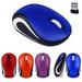 Besufy Portable PC Notebook 800/1200DPI USB 3 Keys Optical 2.4G Mini Wireless Mouse