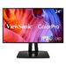 ViewSonic VP2468a 24-Inch Premium IPS 1080p Monitor with Advanced Ergonomics ColorPro 100% sRGB Rec 709 14-bit 3D LUT Eye Care 65W USB C RJ45 HDMI DP Daisy Chain for Home and Office