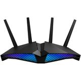 ASUS RT-AX82U AX5400 Dual-Band WiFi 6 Gaming Router Game Acceleration Mesh WiFi Support Lifetime Free Internet Security Dedicated Gaming Port Mobile Game Boost MU-MIMO Aura RGB