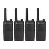 4 Pack of Motorola RMM2050 Two Way Radio Walkie Talkies with Programming Video