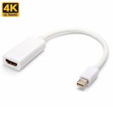 Mini DisplayPort to HDMI 4K Mini DP to HDMI (Thunderbolt to HDMI) Adapter for MacBook Chromebook Pixel Surface Pro HDTVs Monitors Projectors and More - Black