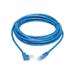 TRIPP LITE N204-015-BL-RA 15 ft. Cat 6 Blue Right-Angle Cat6 Gigabit Molded UTP Ethernet Cable (RJ45 Right-Angle M to RJ45 M)