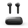 Urbanista Stockholm True Wireless Earbuds 14H Playtime Bluetooth 5.0 with Charging Case Touch Controls & Dual Mic Earphones Compatible with Android and iOS - Black