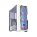 Cooler Master MasterBox TD500 Mesh White Airflow ATX Mid-Tower with Polygonal Mesh Front Panel Crystalline Tempered Glass E-ATX up to 10.5 Three 120mm ARGB Lighting Fans