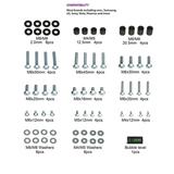 onn. TV Wall Mount Replacement Hardware Kit 69 pieces