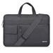 Mosiso 13.3 Laptop Shoulder Bag Travel Business School Polyester Notebook Messenger Briefcase Sleeve Case Computer Handbag for MacBook/Dell/HP/Surface/Lenovo/Acer/Asus Space Gray