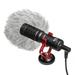 BOYA BY-MM1 Mini Cardioid Microphone Metal Electret Condensor Video Mic 3.5mm Plug for Smartphone Tablet PC DSLR Camera Camcorder