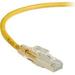 Black Box GigaTrue 3 - Patch cable - RJ-45 (M) to RJ-45 (M) - 5 ft - STP - CAT 6 - booted stranded - yellow